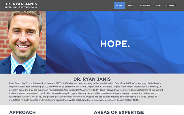 Dr. Ryan Janis, PsyD